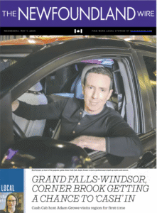 The Adam Growe Quiz Show, Newfoundland Wire Picture