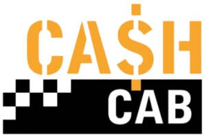 Cash Cab Logo, 2025, hosted by Adam Growe