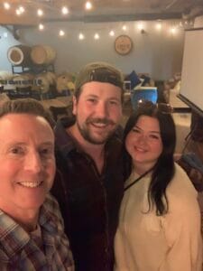 Adam Growe, host and entertainer, performing his live comedy Quiz Show.