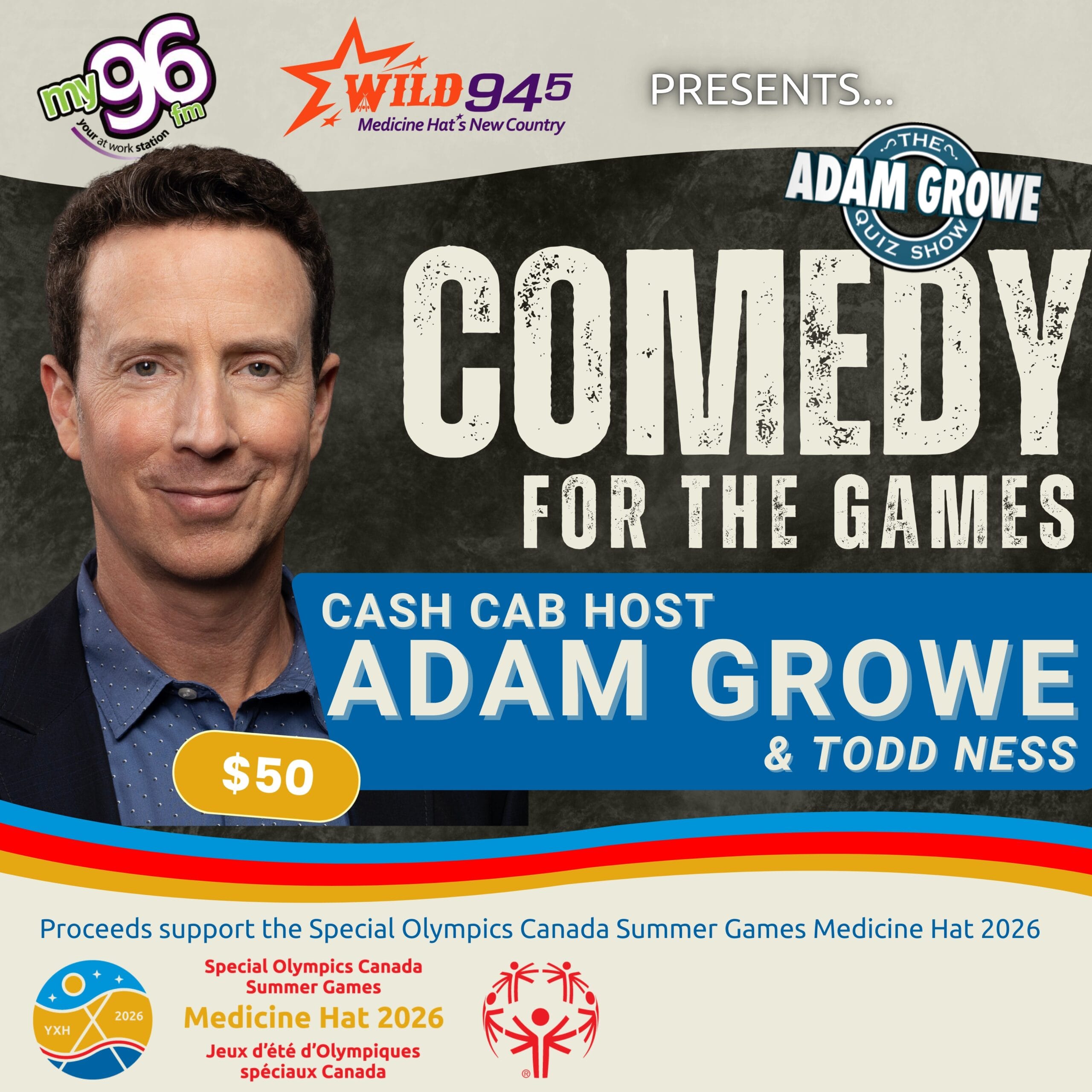 Comedy For the Games with Adam Growe